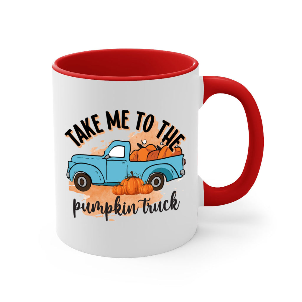 Fall Pumpkin Truck 128#- fall-Mug / Coffee Cup