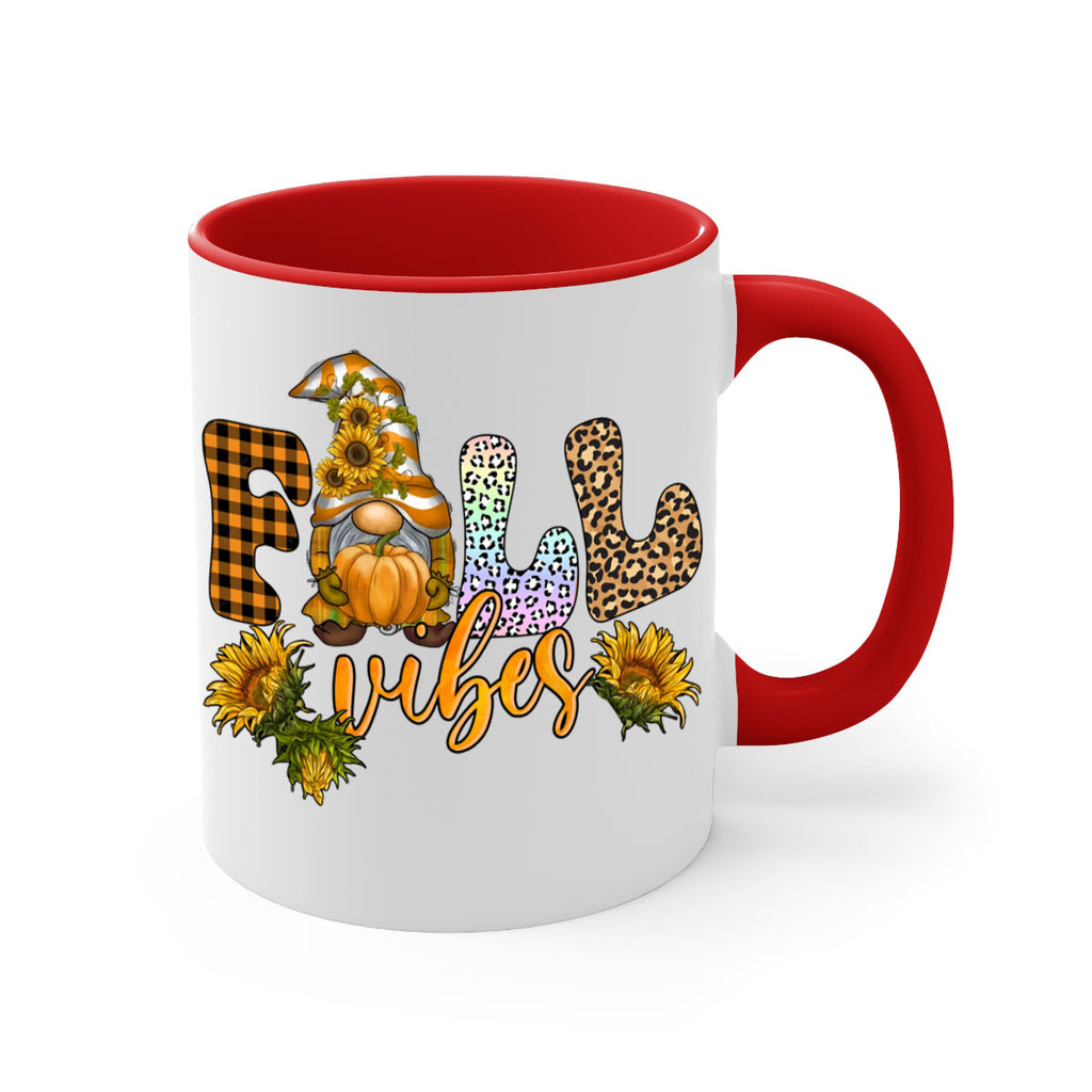 FallVibesFallGnome 164#- fall-Mug / Coffee Cup