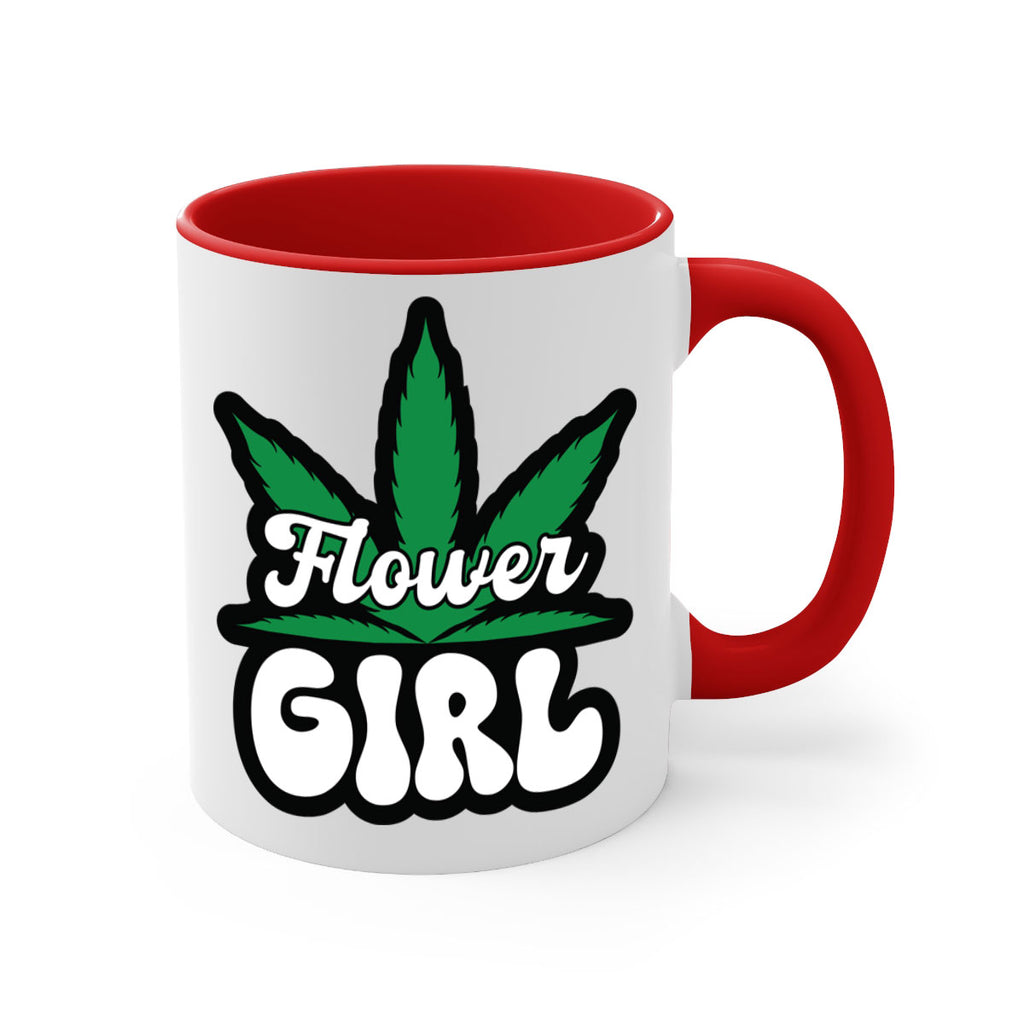 Flower girl 85#- marijuana-Mug / Coffee Cup