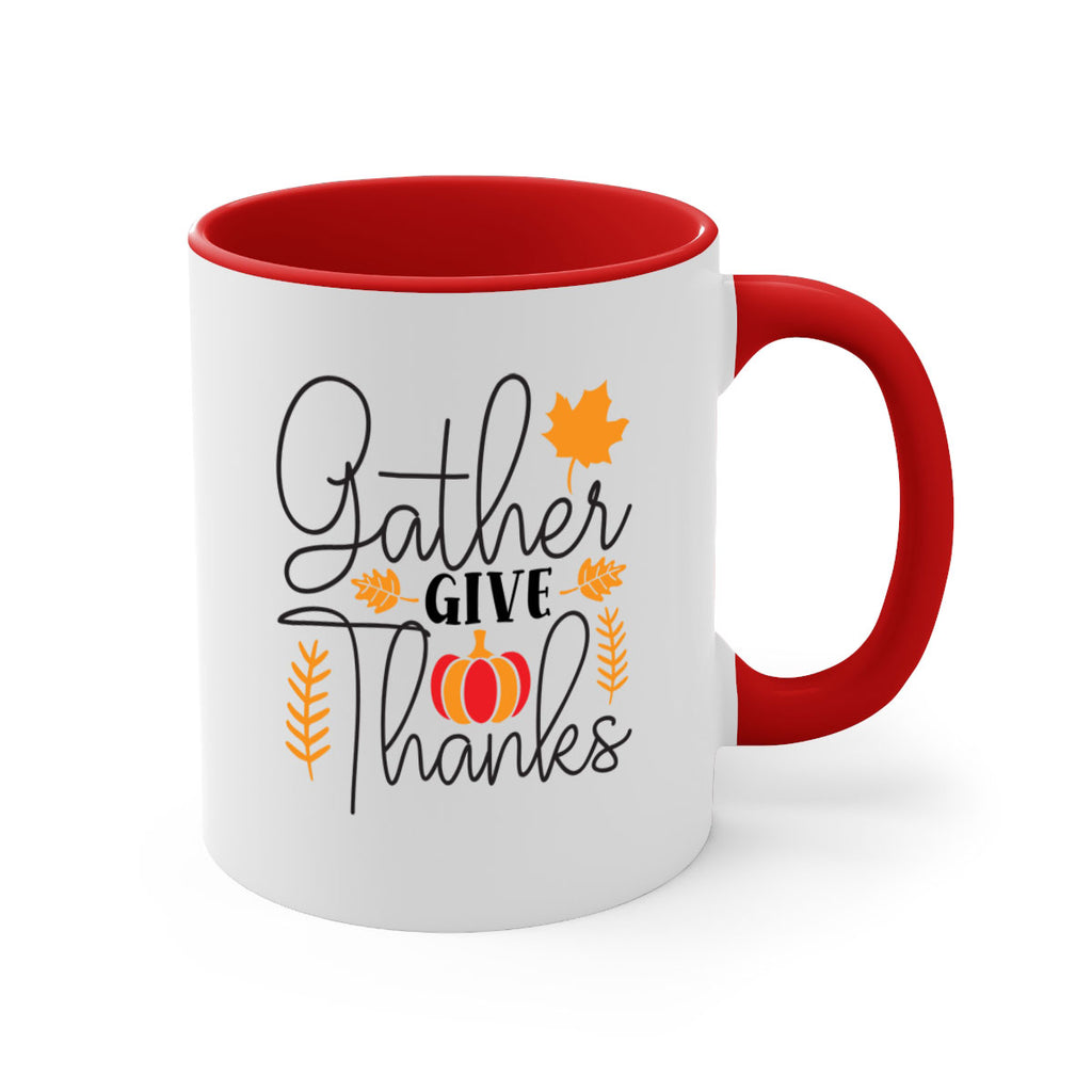 Gathergivethanks 191#- fall-Mug / Coffee Cup