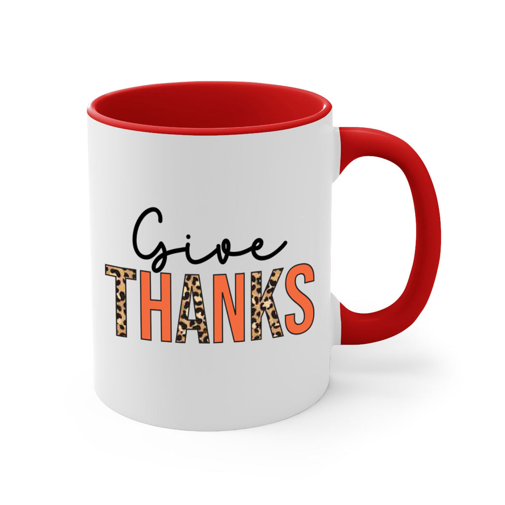 Give thanks 194#- fall-Mug / Coffee Cup