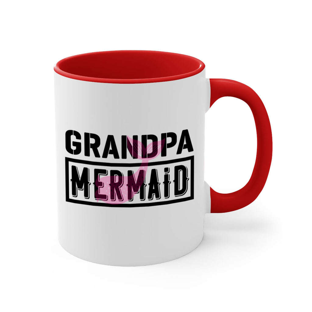 Grandpa mermaid 204#- mermaid-Mug / Coffee Cup