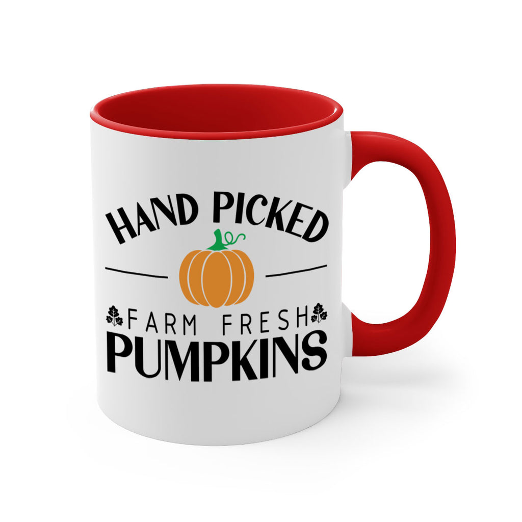 Hand Picked Farm Fresh Pumpkins 215#- fall-Mug / Coffee Cup