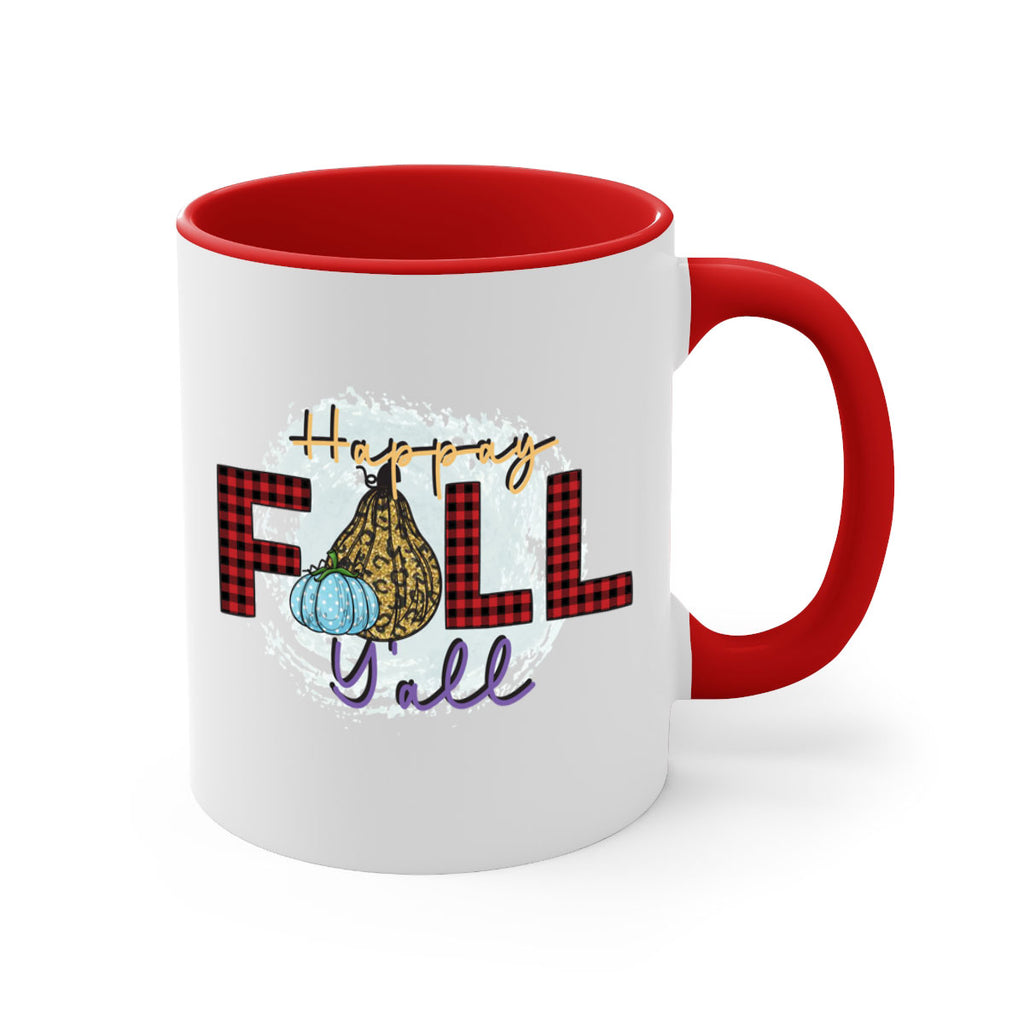 Happay Fall Y all 217#- fall-Mug / Coffee Cup