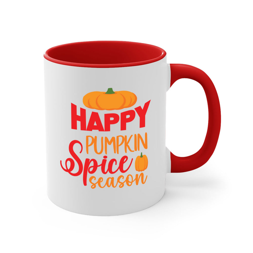 HappyPumpkinSpiceSeason 259#- fall-Mug / Coffee Cup