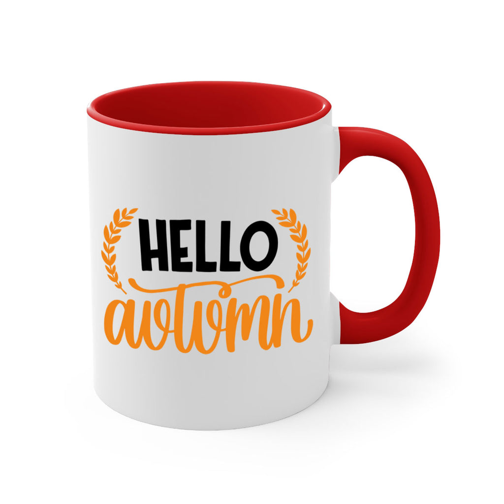 Hello Autumn 493#- fall-Mug / Coffee Cup