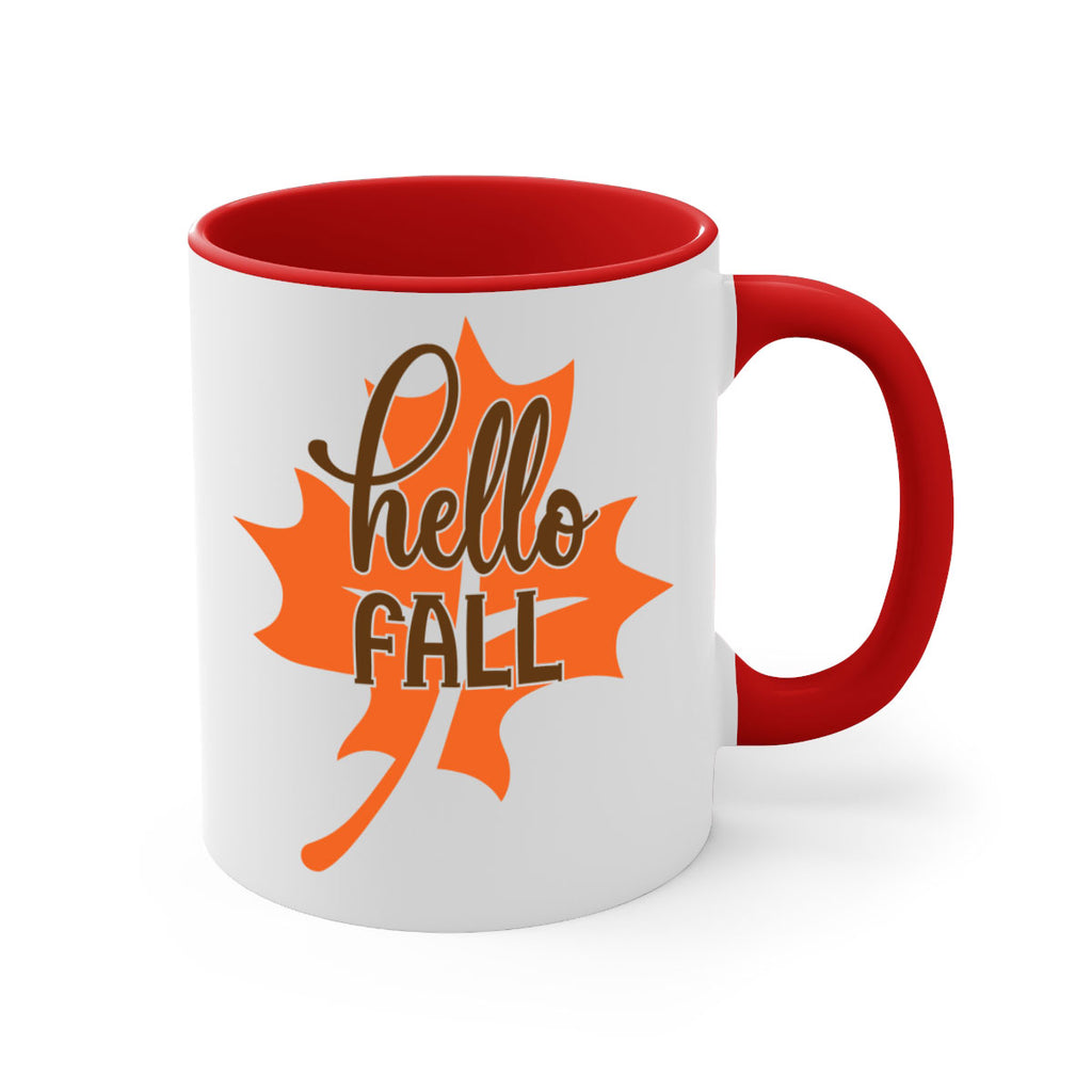 Hello Fall 273#- fall-Mug / Coffee Cup