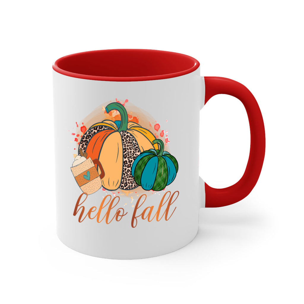 Hello Fall 282#- fall-Mug / Coffee Cup