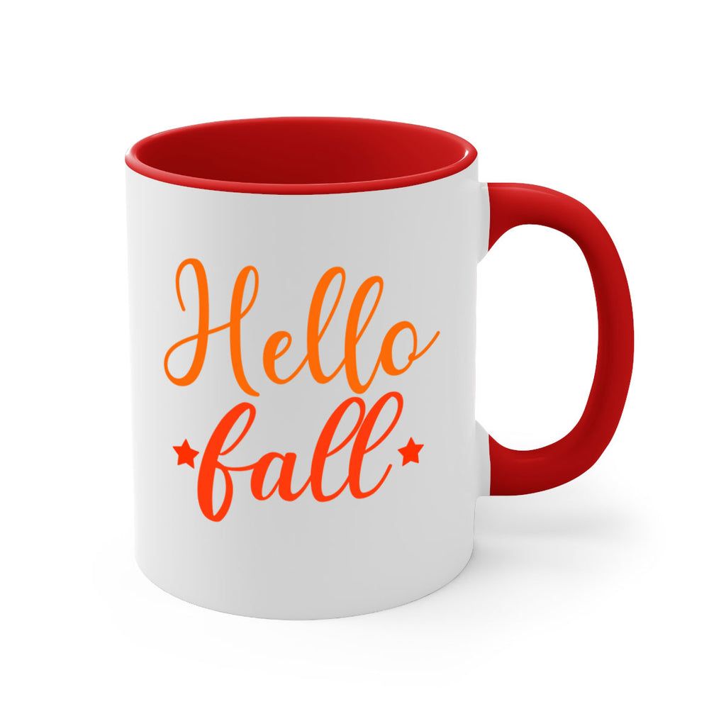 Hello Fall Design 278#- fall-Mug / Coffee Cup