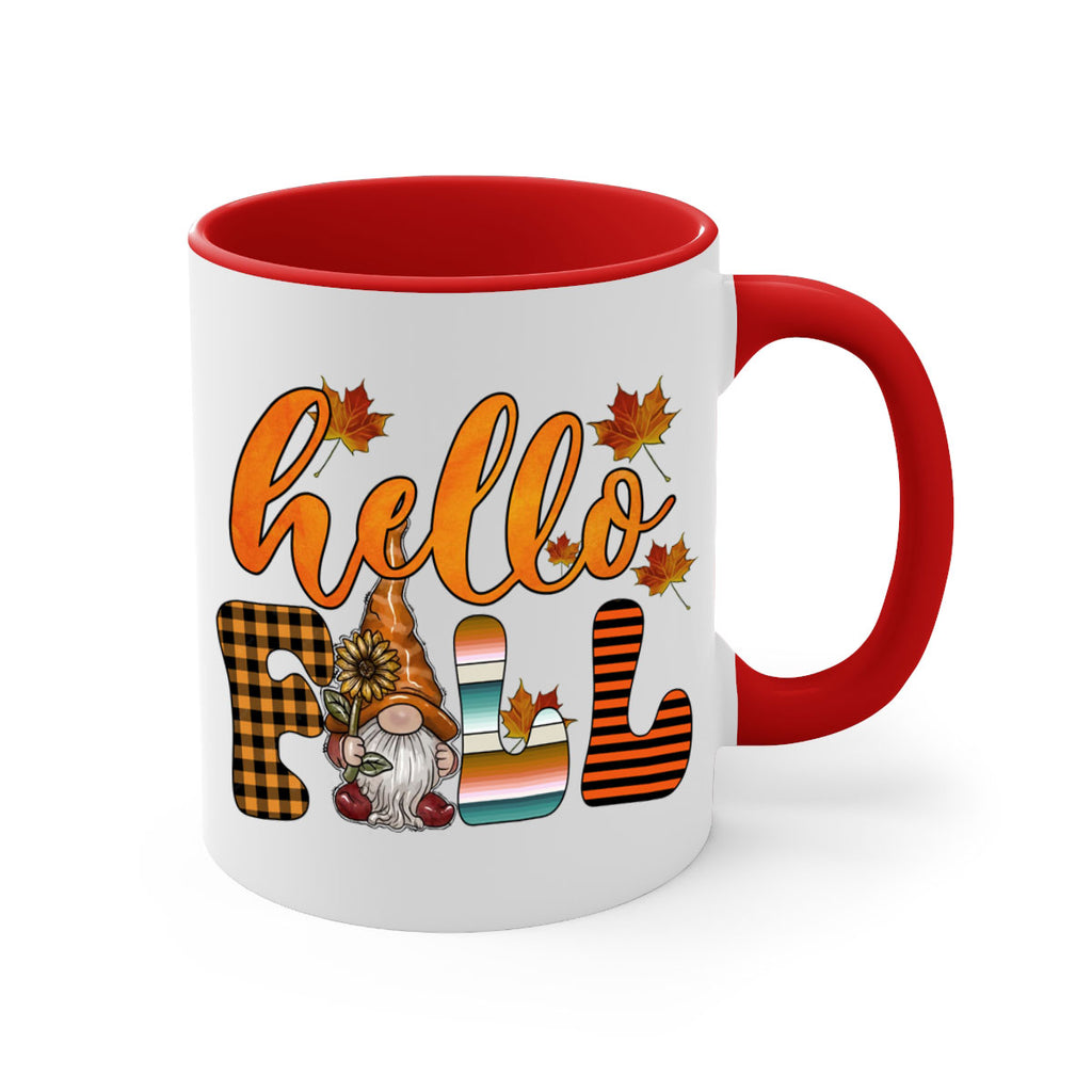 HelloFallVintageGnome 299#- fall-Mug / Coffee Cup