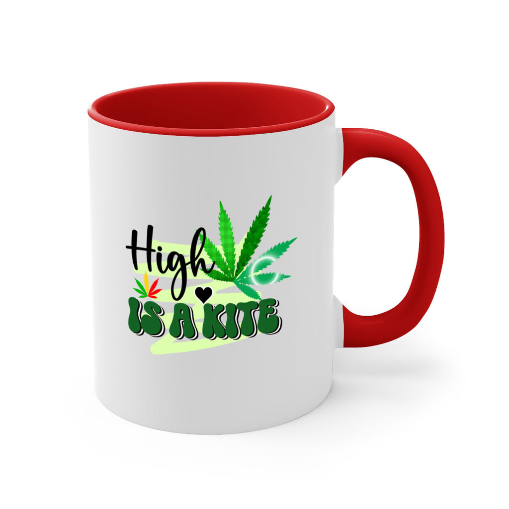 High is a Kite 116#- marijuana-Mug / Coffee Cup