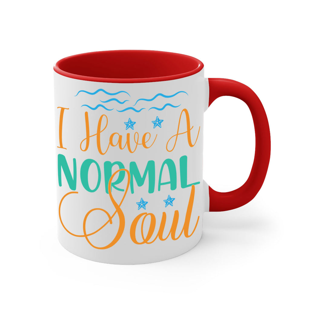 I Have a Normal Soul 229#- mermaid-Mug / Coffee Cup