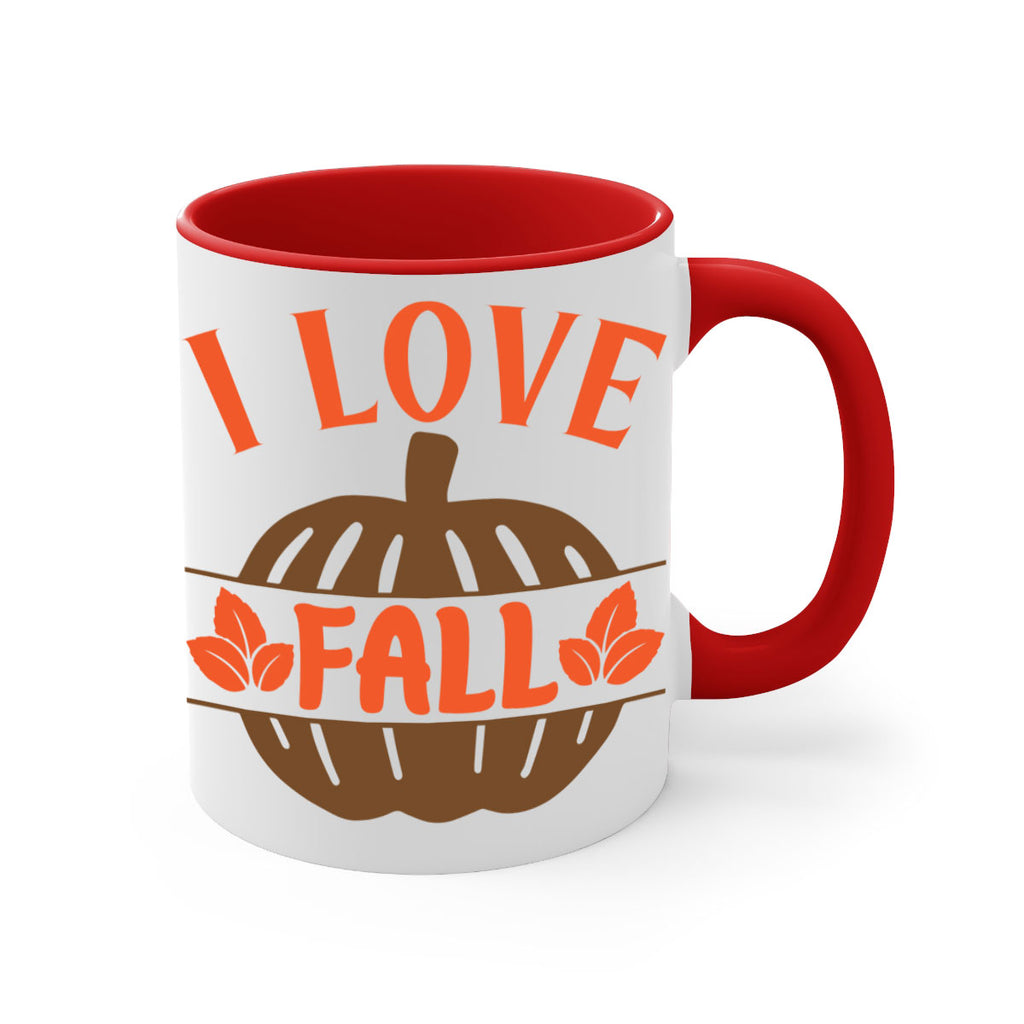 I Love Fall 337#- fall-Mug / Coffee Cup