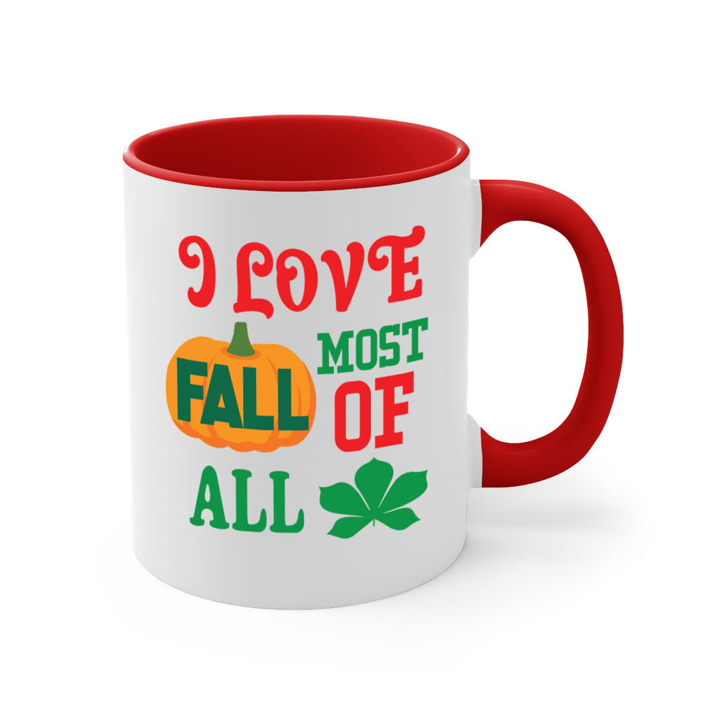 ILOVEFALLMOSTof 346#- fall-Mug / Coffee Cup