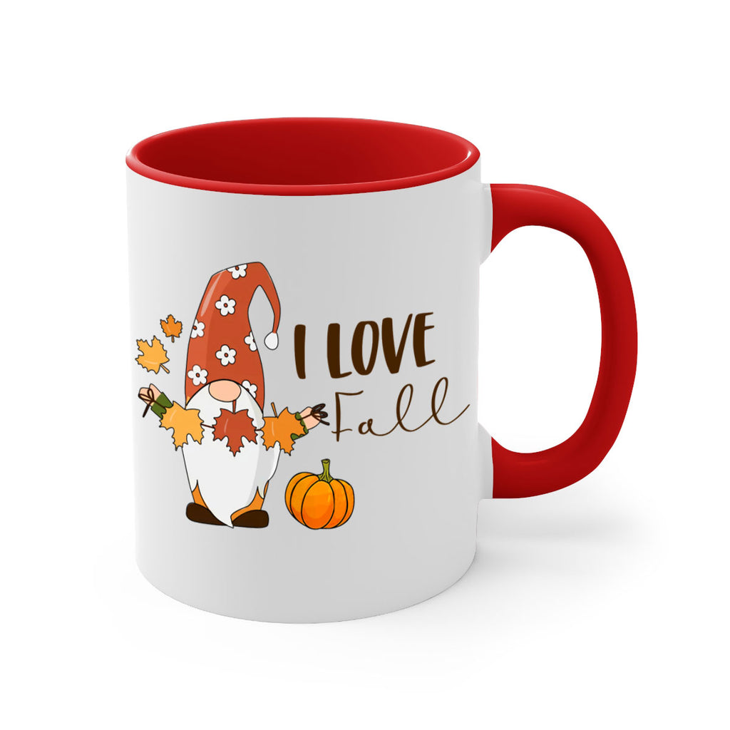 ILoveFallGnome 344#- fall-Mug / Coffee Cup