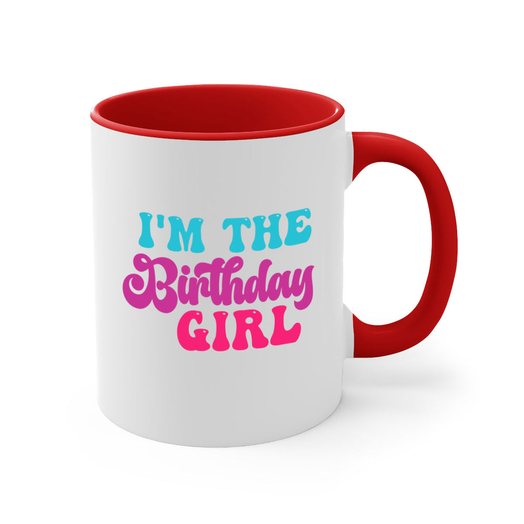 Im The Birthday Girl 225#- mermaid-Mug / Coffee Cup