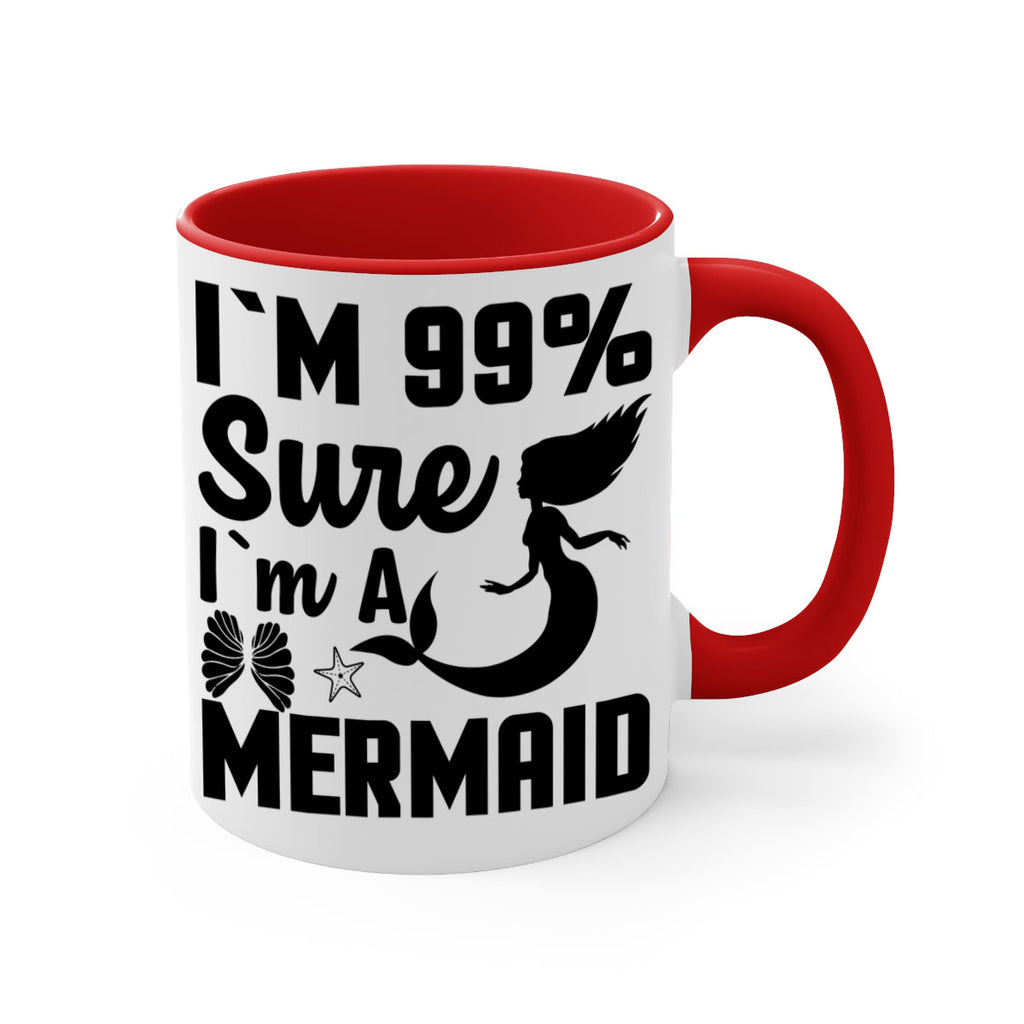 Im sure im a 253#- mermaid-Mug / Coffee Cup