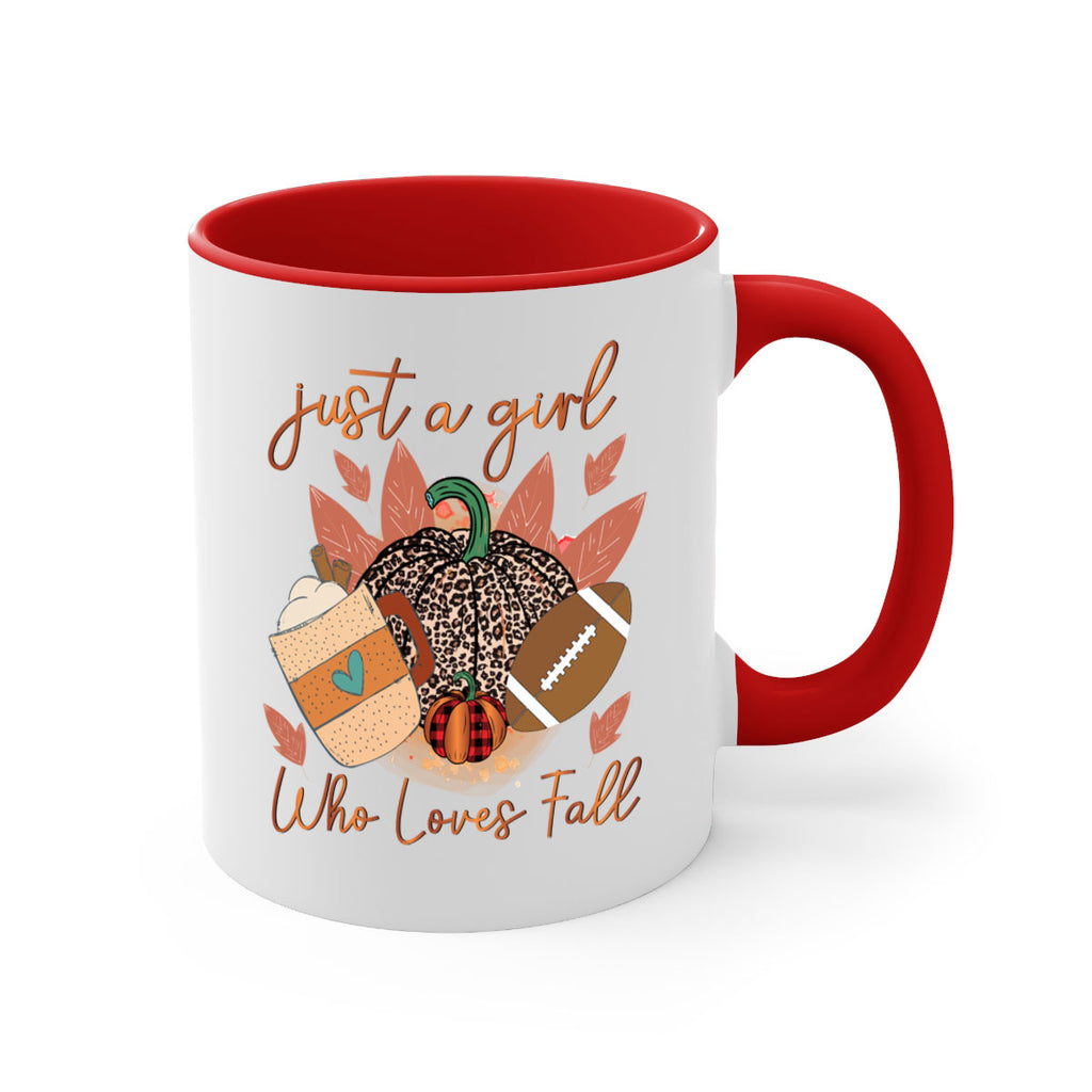 Just A Girl Who Loves Fall 384#- fall-Mug / Coffee Cup