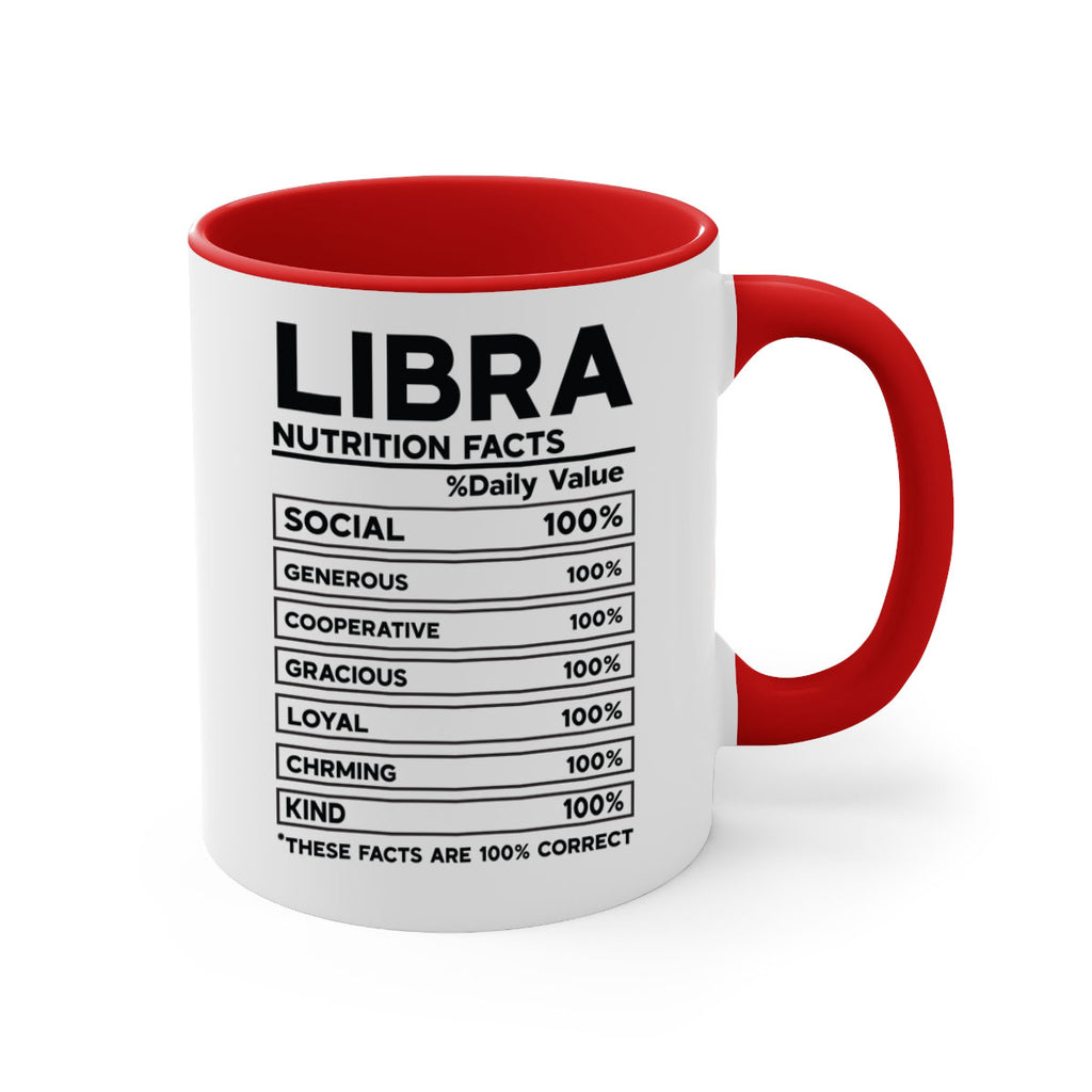 Libra Nutrition Facts 318#- zodiac-Mug / Coffee Cup