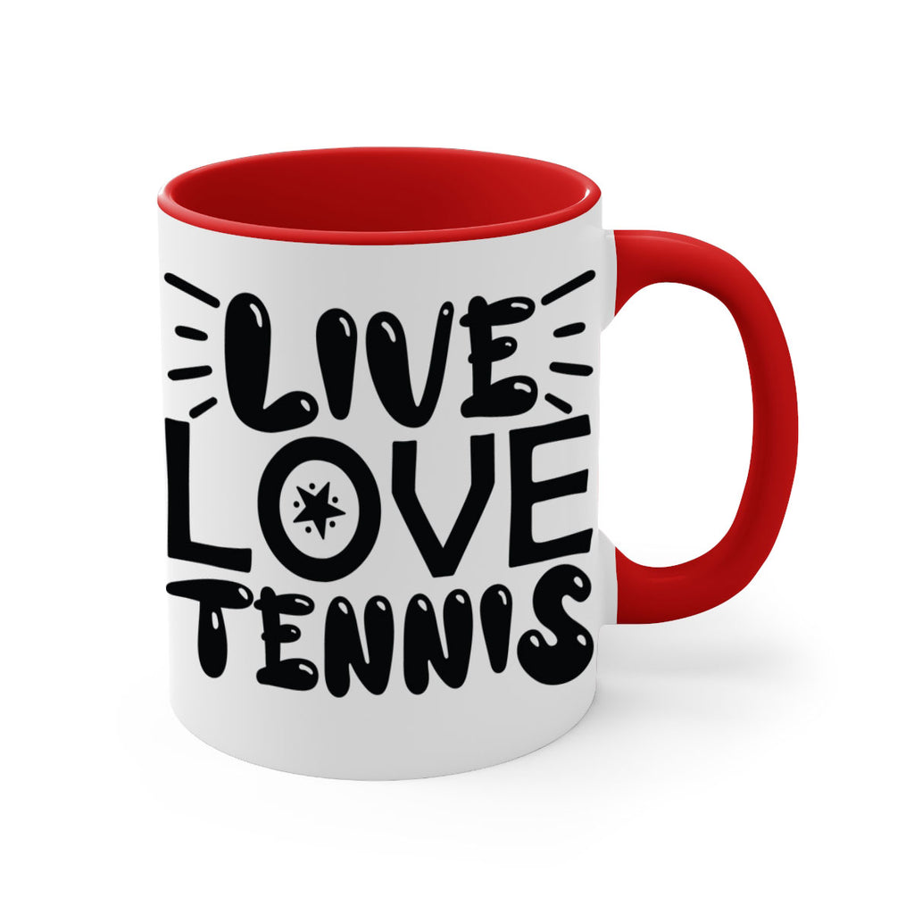 Live love Tennis 800#- tennis-Mug / Coffee Cup