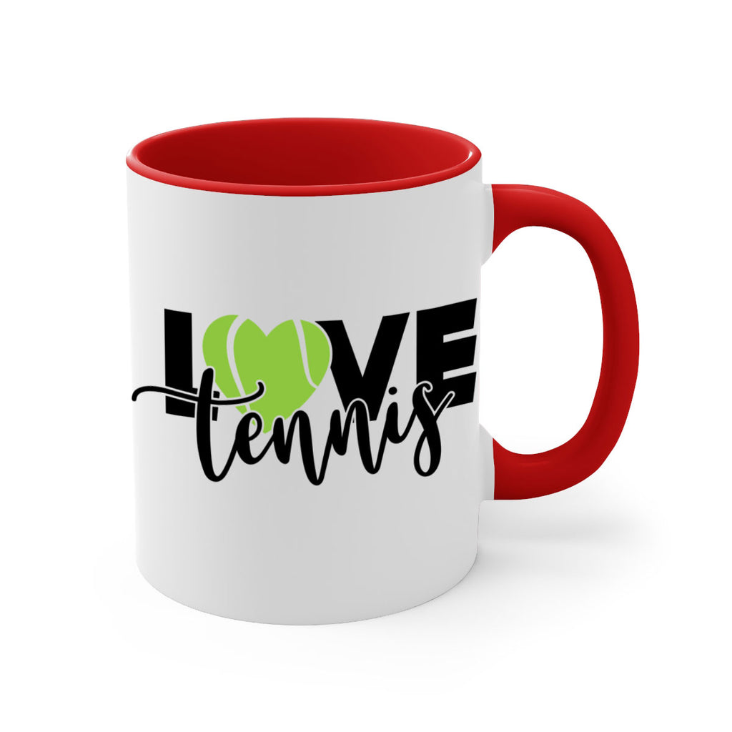 Love tennis 714#- tennis-Mug / Coffee Cup