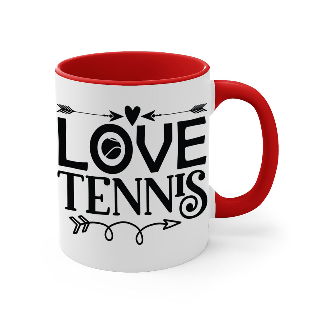 Love tennis 715#- tennis-Mug / Coffee Cup