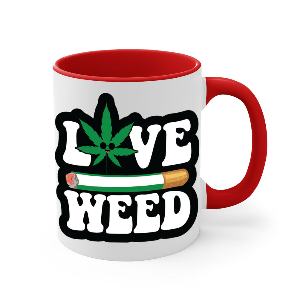 Love weed 194#- marijuana-Mug / Coffee Cup