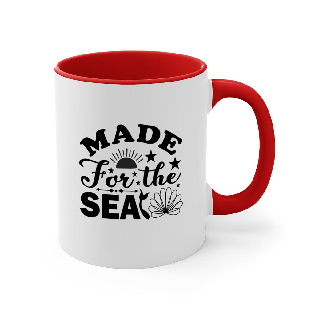 Made for the Sea 308#- mermaid-Mug / Coffee Cup