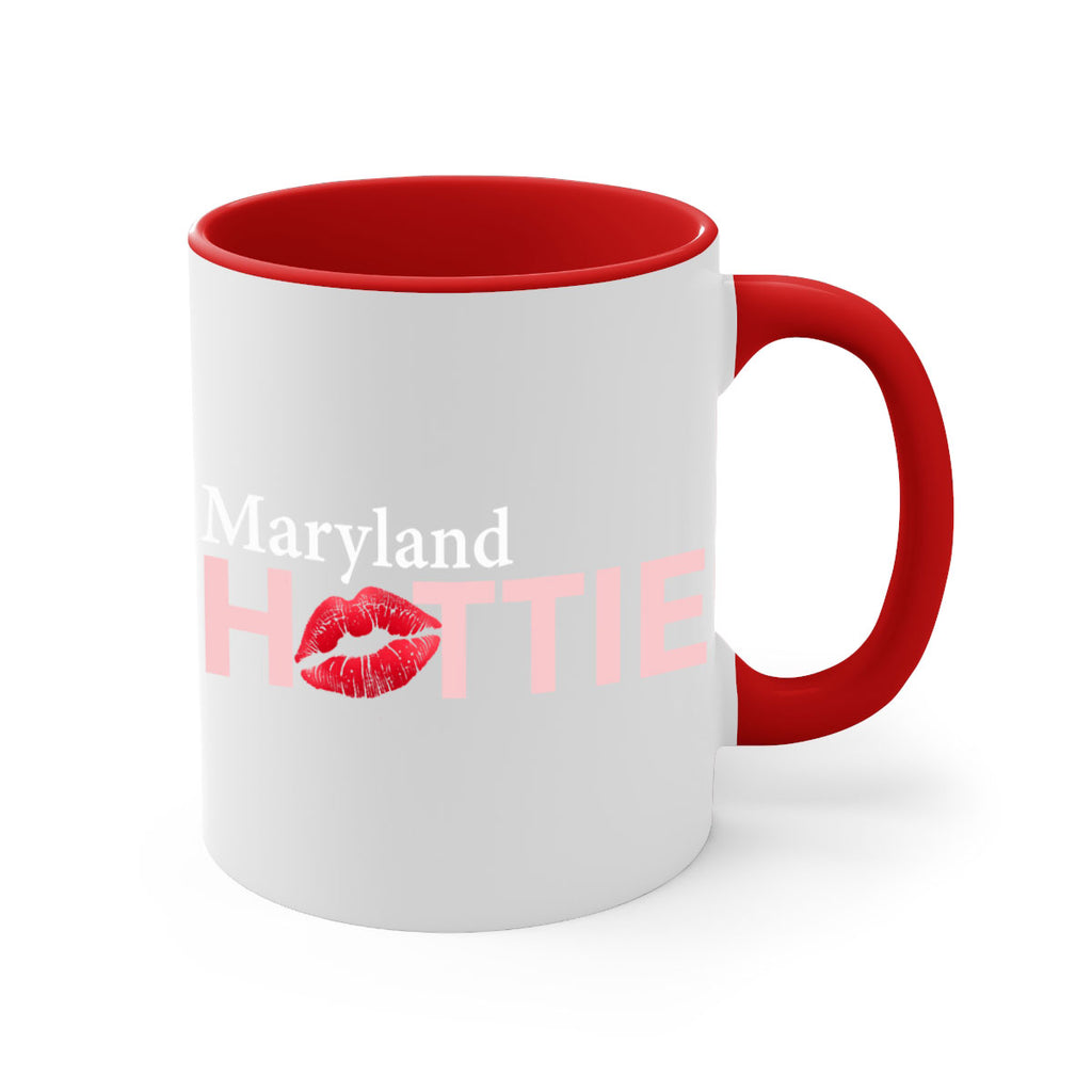 Maryland Hottie With Red Lips 74#- Hottie Collection-Mug / Coffee Cup