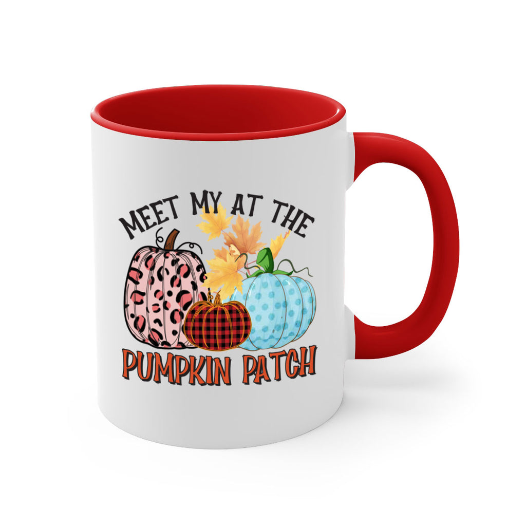 Meet My at the Pumpkin Patch 425#- fall-Mug / Coffee Cup