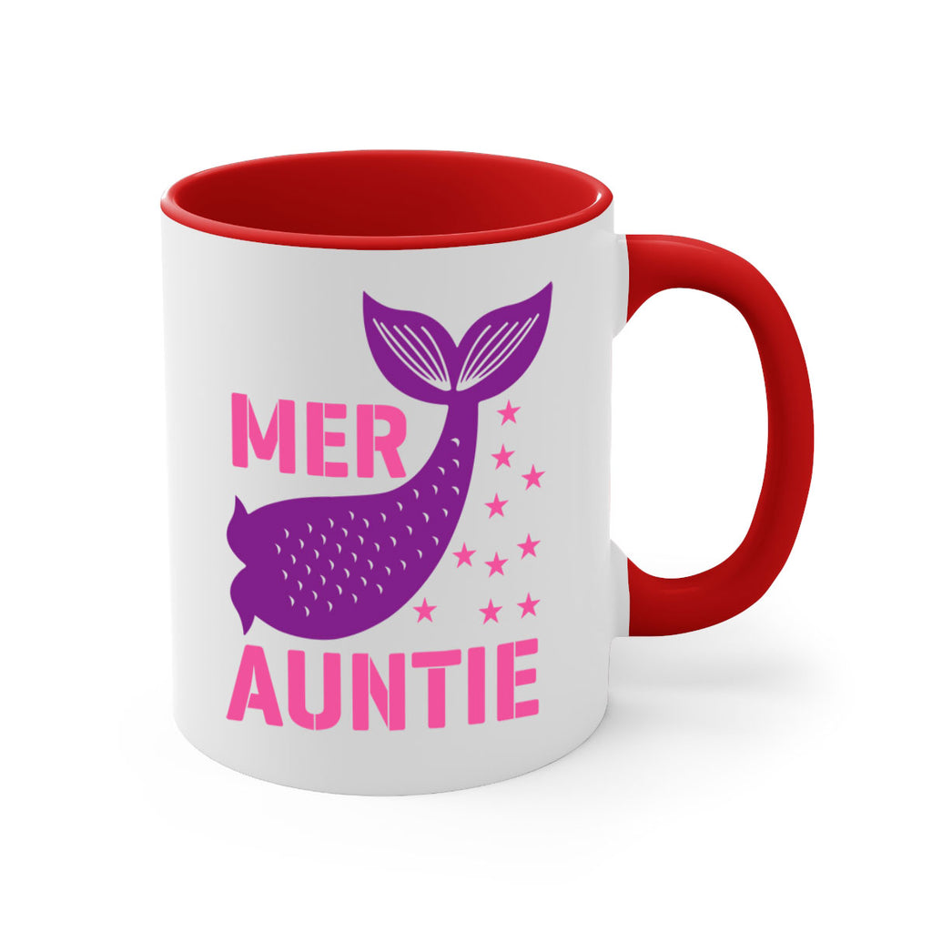 Mer Auntie 320#- mermaid-Mug / Coffee Cup