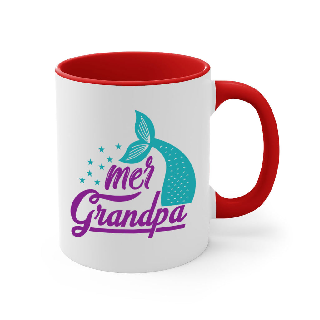 Mer Grandpa 329#- mermaid-Mug / Coffee Cup