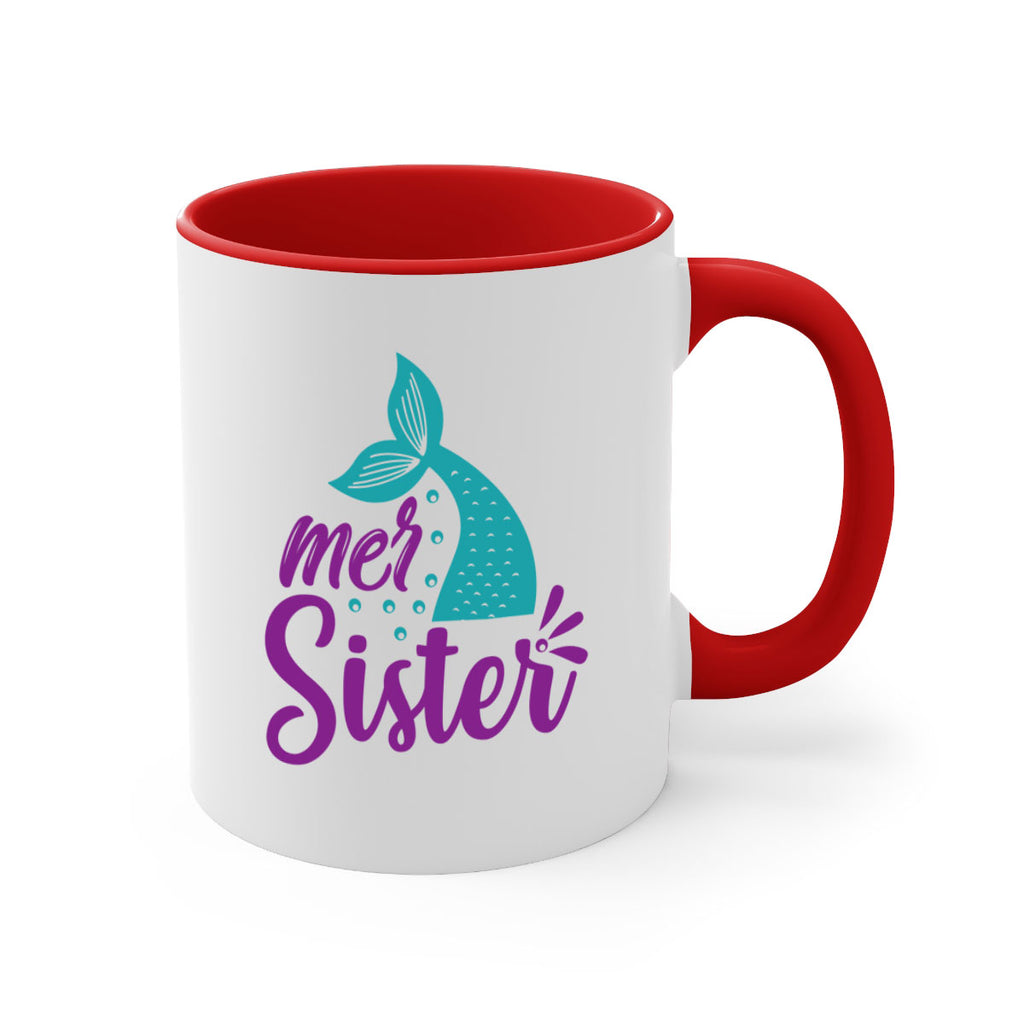 Mer Sister 346#- mermaid-Mug / Coffee Cup