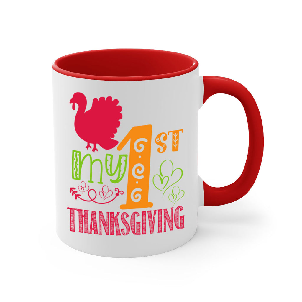 My st Thanksgiving 432#- fall-Mug / Coffee Cup