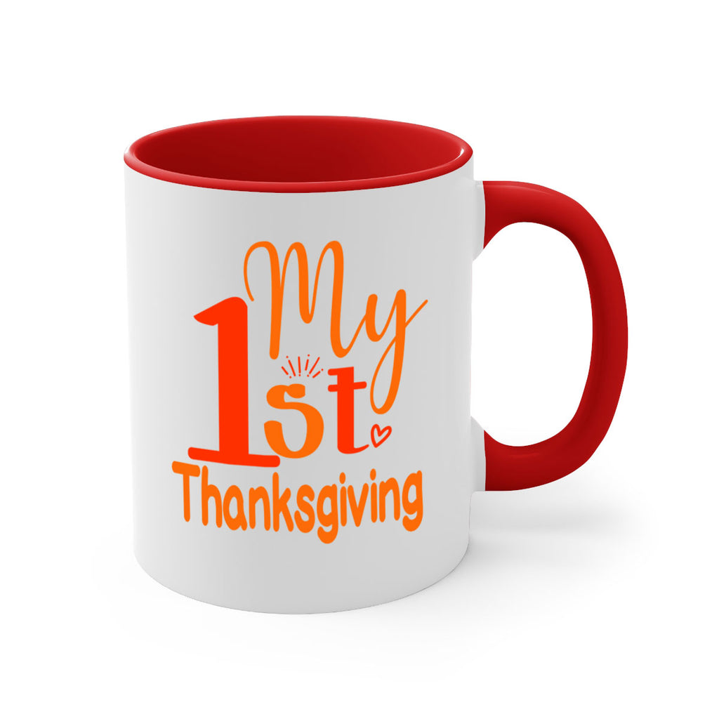 My st Thanksgiving Design 431#- fall-Mug / Coffee Cup