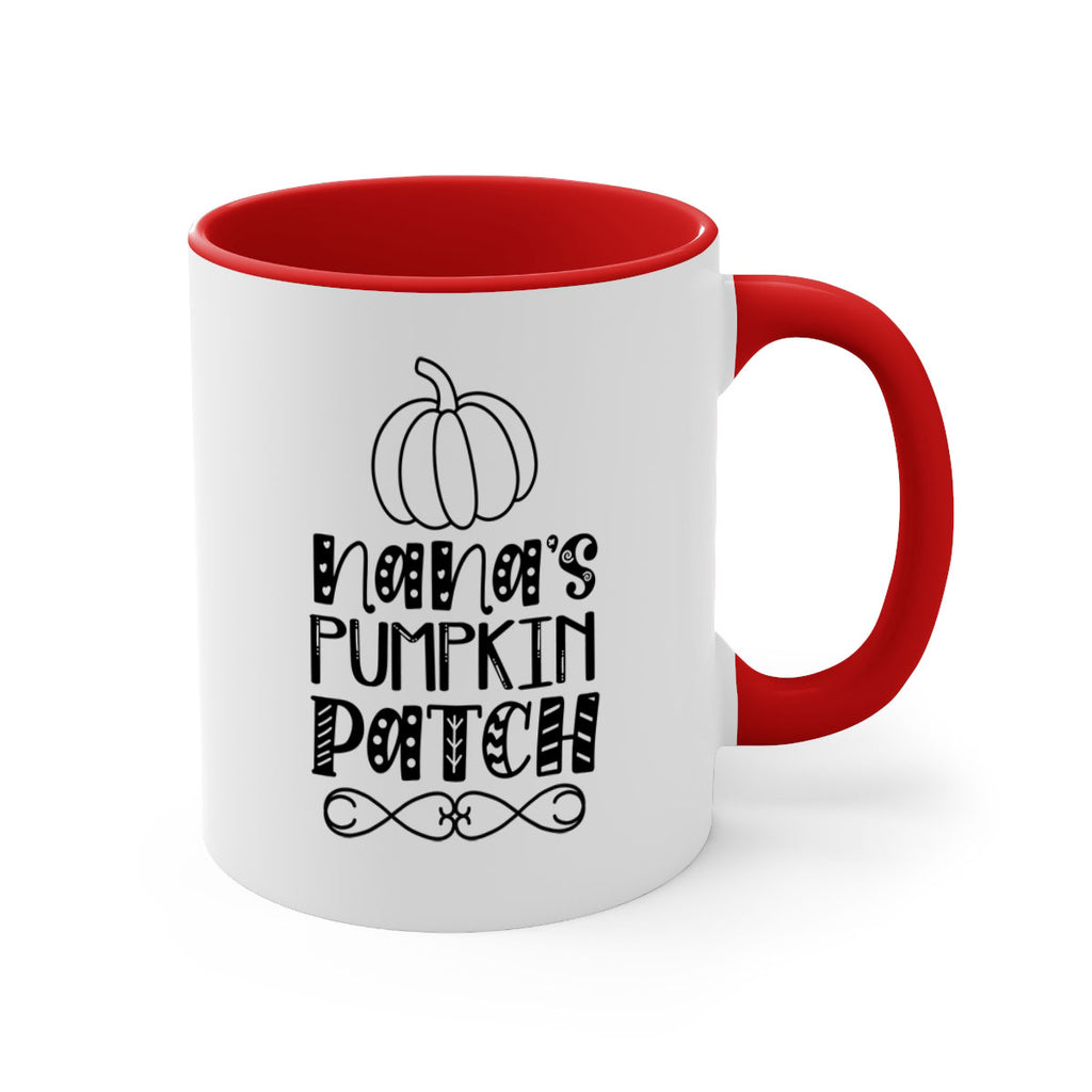 Nana s Pumpkin Patch 439#- fall-Mug / Coffee Cup