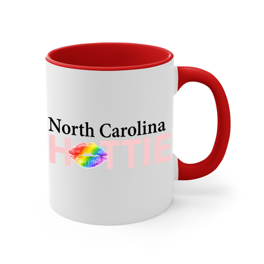 North Carolina Hottie with rainbow lips 33#- Hottie Collection-Mug / Coffee Cup