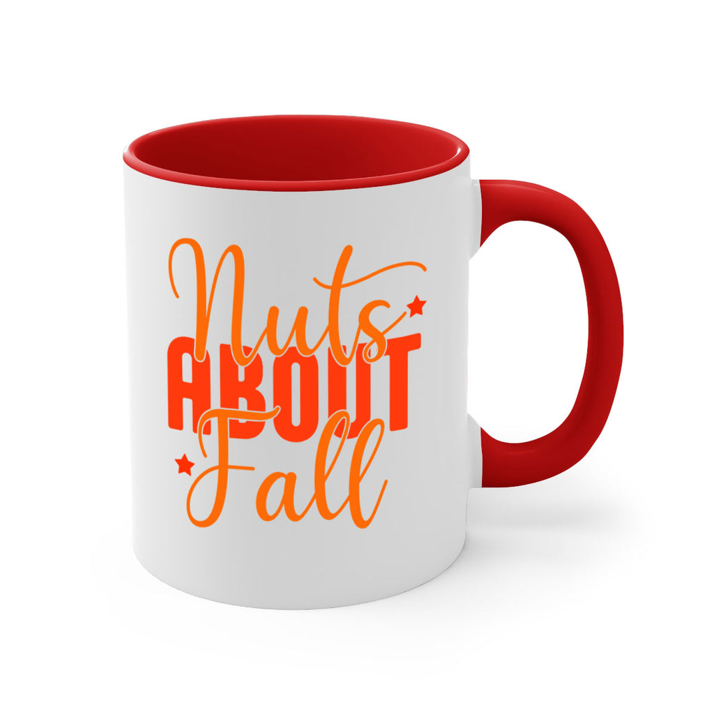 Nuts About Fall Design 444#- fall-Mug / Coffee Cup