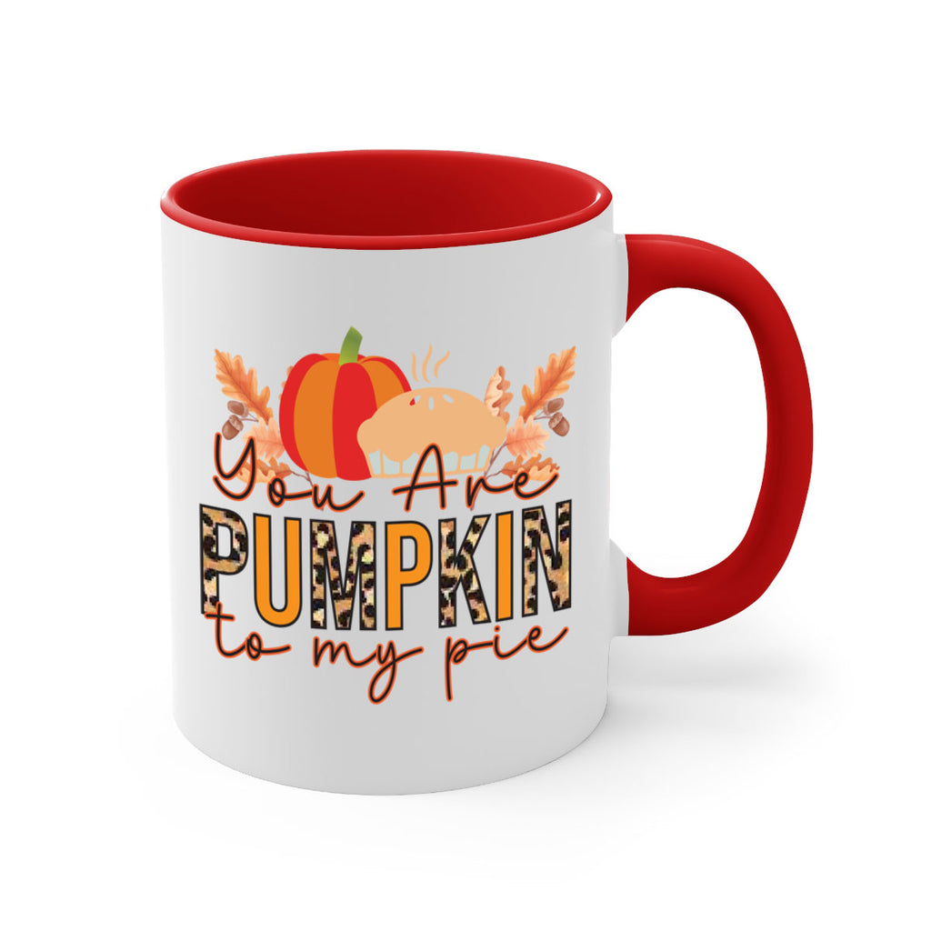 Pumpkin Pie Fall 531#- fall-Mug / Coffee Cup