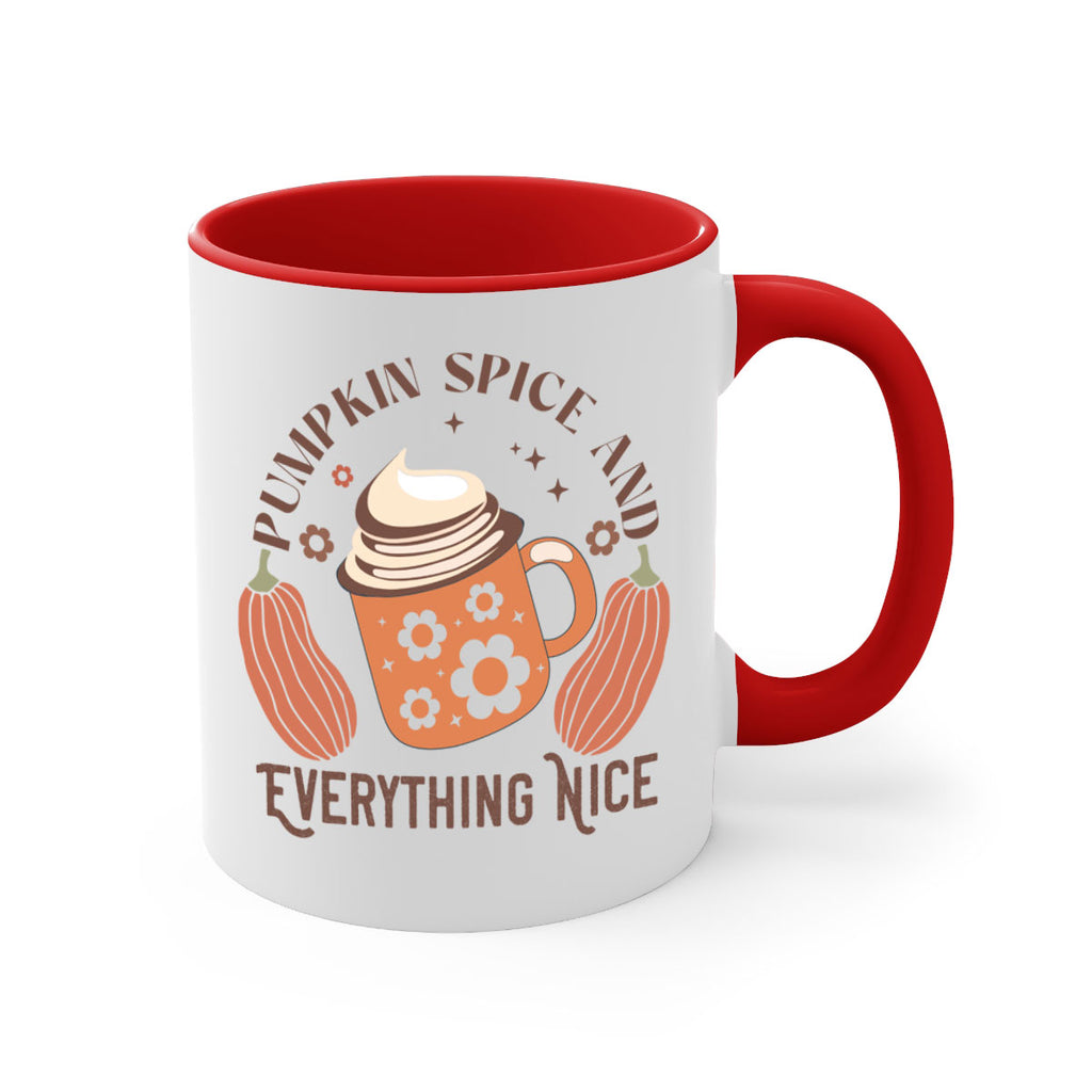 Pumpkin Spice And Everything Nice 539#- fall-Mug / Coffee Cup