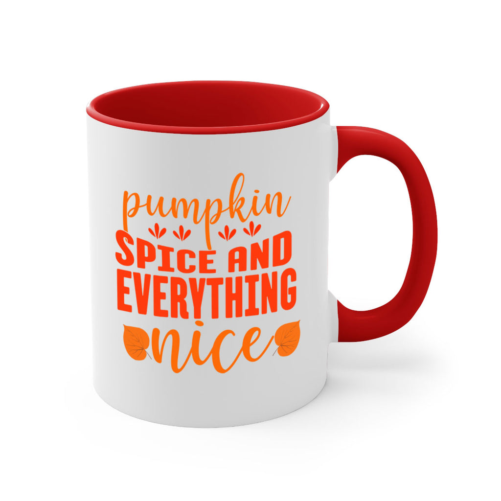 Pumpkin Spice And Everything Nice Design 535#- fall-Mug / Coffee Cup