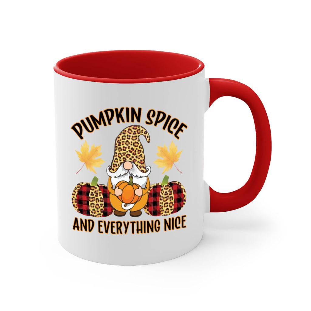 Pumpkin Spice and Everything Nice 534#- fall-Mug / Coffee Cup