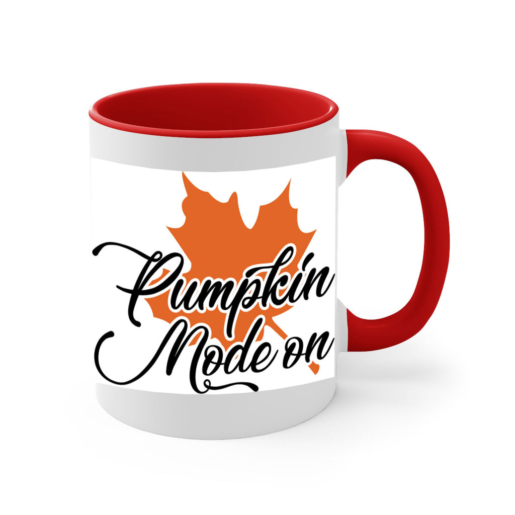 PumpkinModeondesign 563#- fall-Mug / Coffee Cup