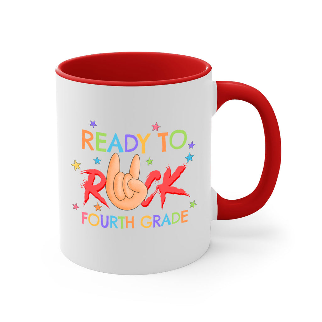 Ready to Rock 4th Grade 22#- 4th grade-Mug / Coffee Cup