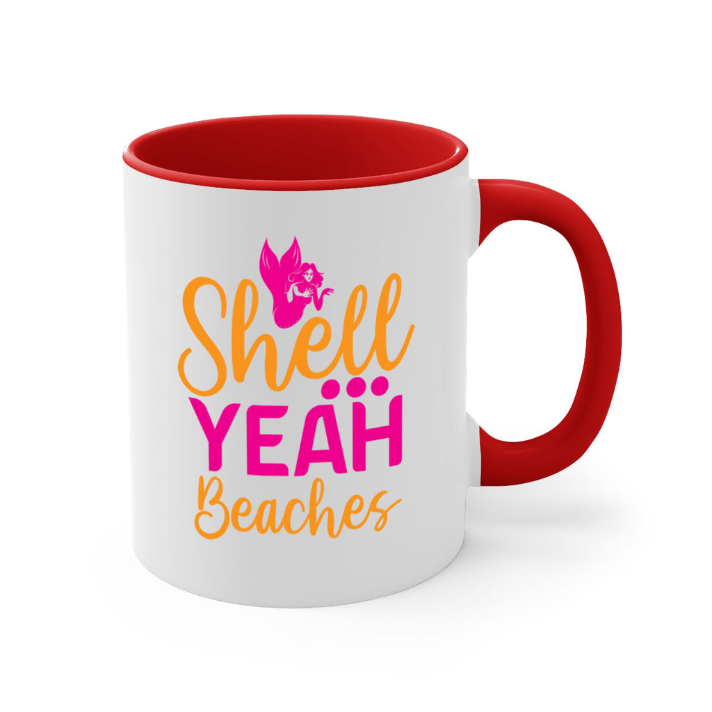 Shell Yeah Beaches 586#- mermaid-Mug / Coffee Cup