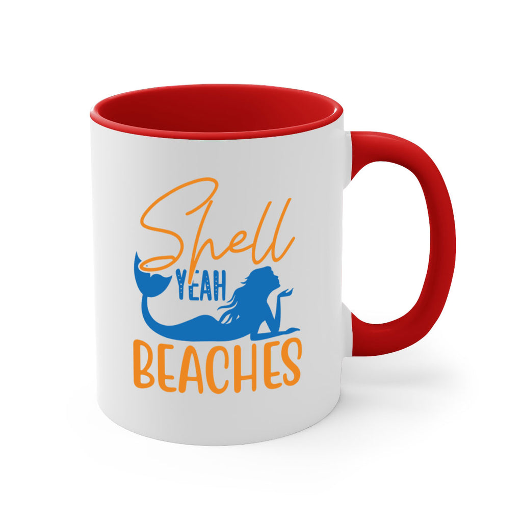 Shell Yeah Beaches 591#- mermaid-Mug / Coffee Cup