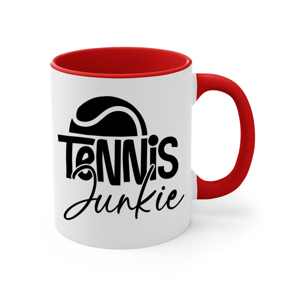 Tennis junkie 281#- tennis-Mug / Coffee Cup