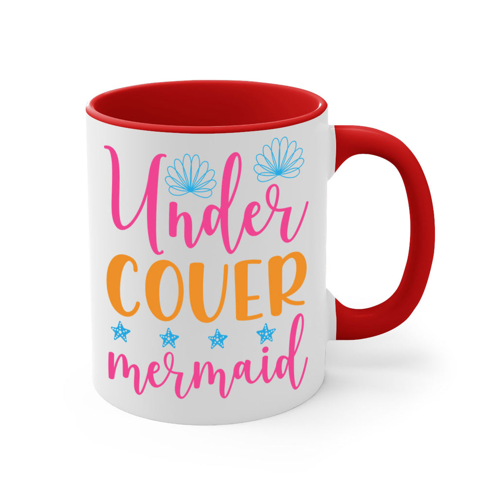 Under Cover Mermaid Design 653#- mermaid-Mug / Coffee Cup