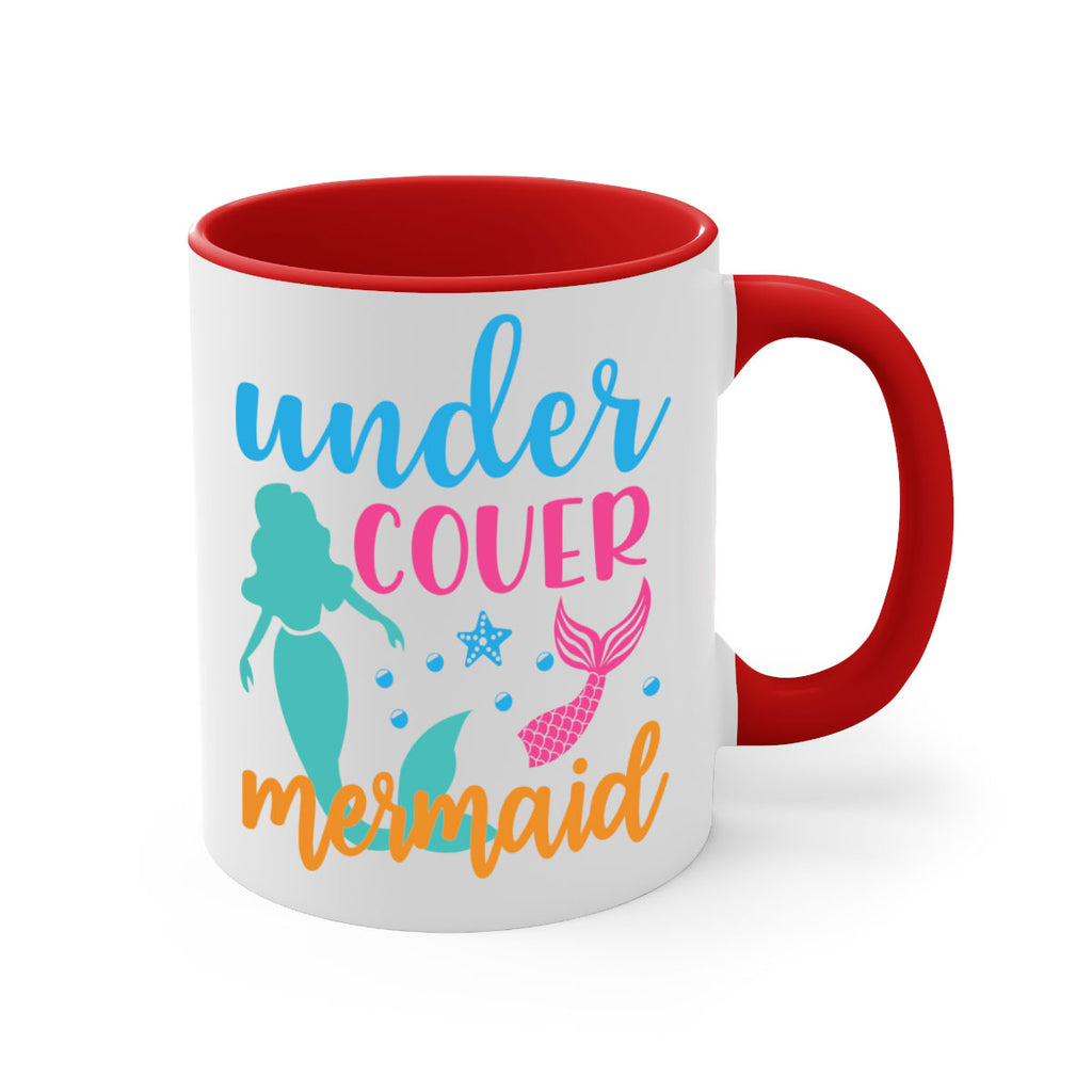 Under Cover Mermaid Design 654#- mermaid-Mug / Coffee Cup