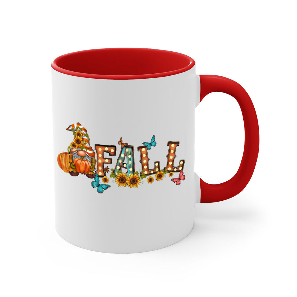 VintageFallGnome 626#- fall-Mug / Coffee Cup